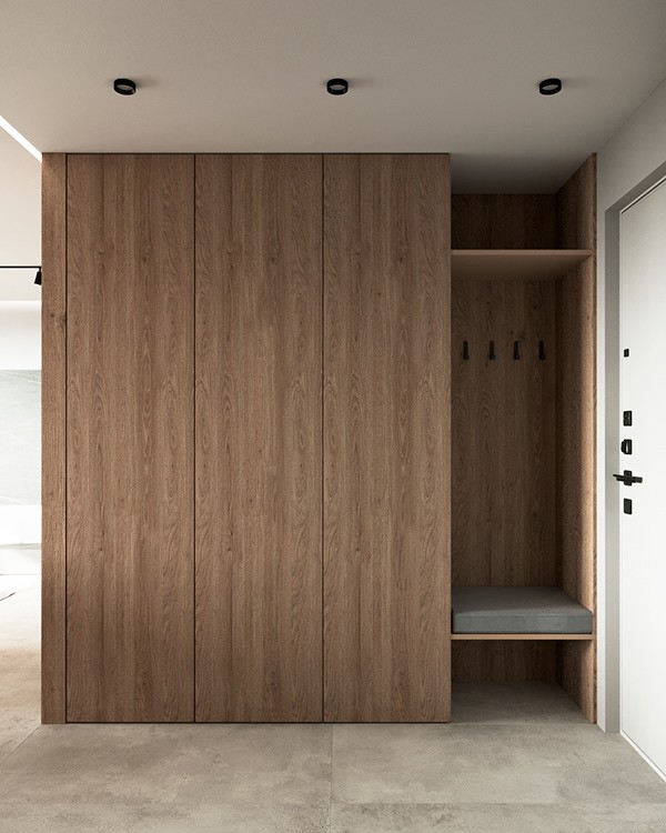 37.6㎡小空间公寓设计 超有设计感！-1