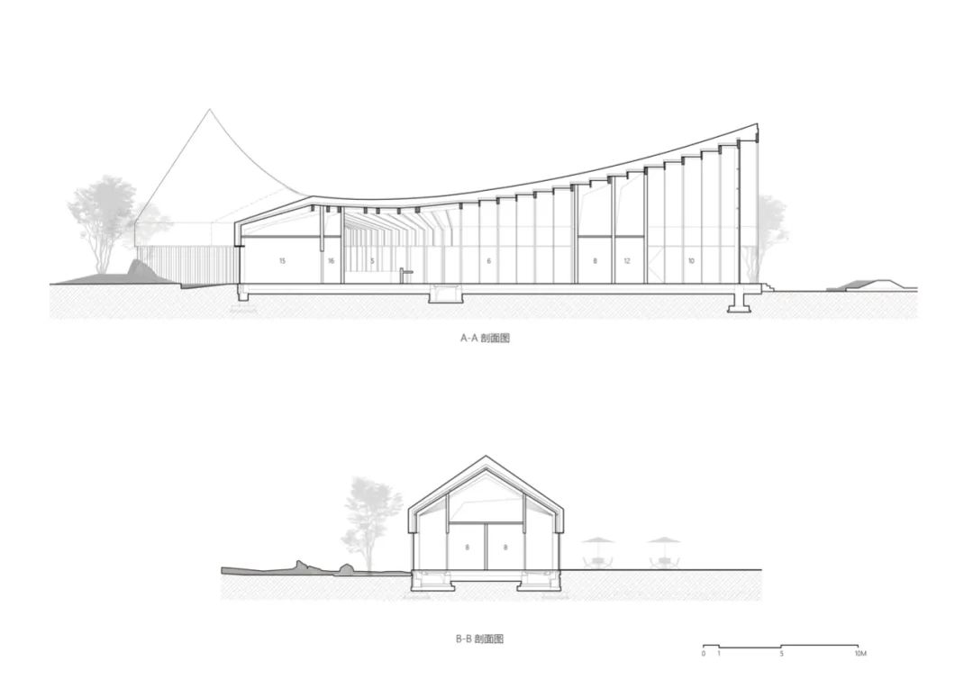 龙河中央公园湖畔餐厅丨中国河北丨SUNLAY三磊ZIG工作室-63