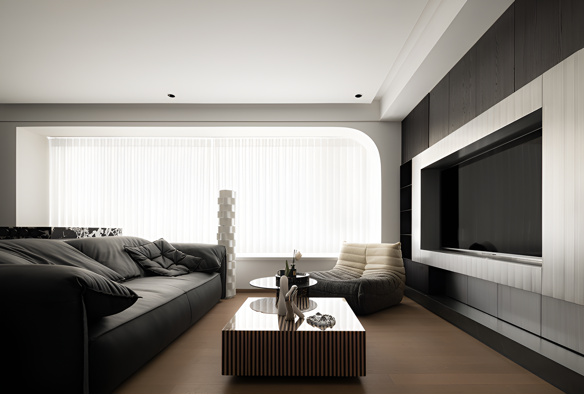 非黑即白丨中国杭州丨U·S interior design-2