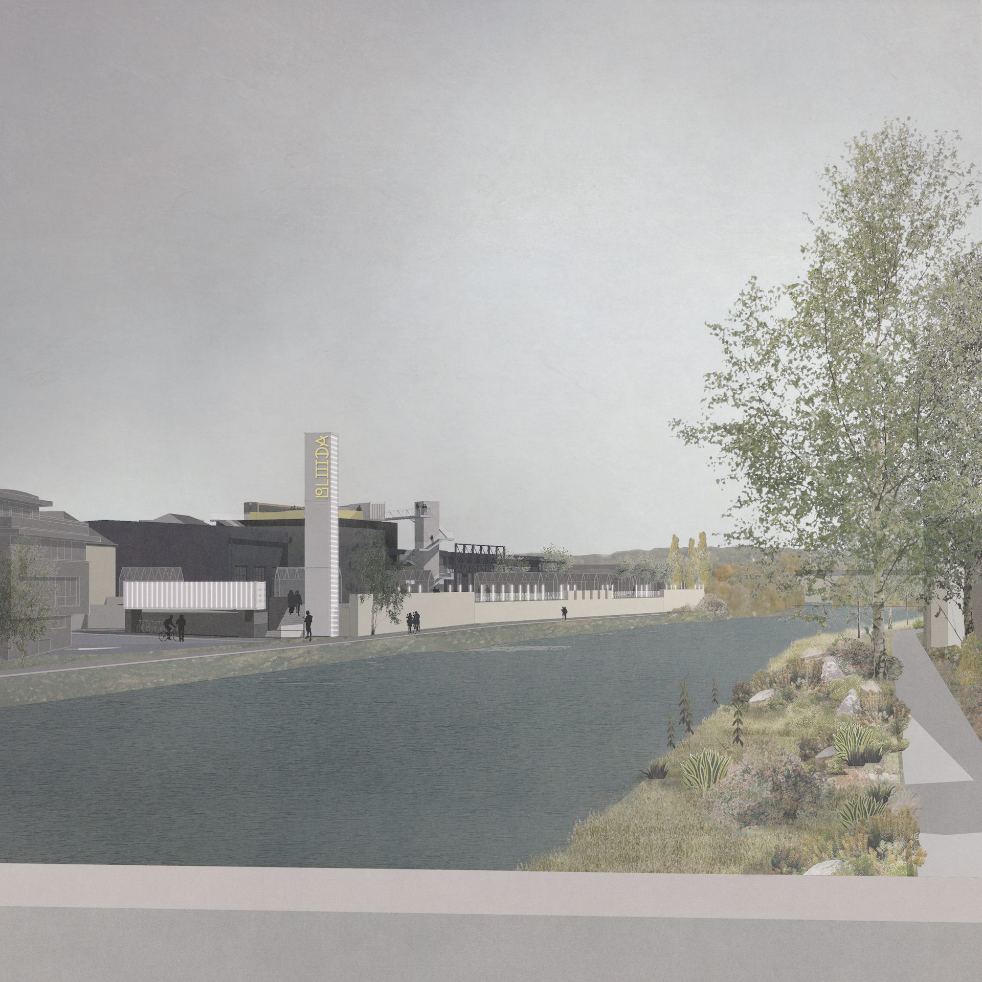 Bliiida工业废弃地改造为第三空间项目丨法国丨GHA Architectes等-14