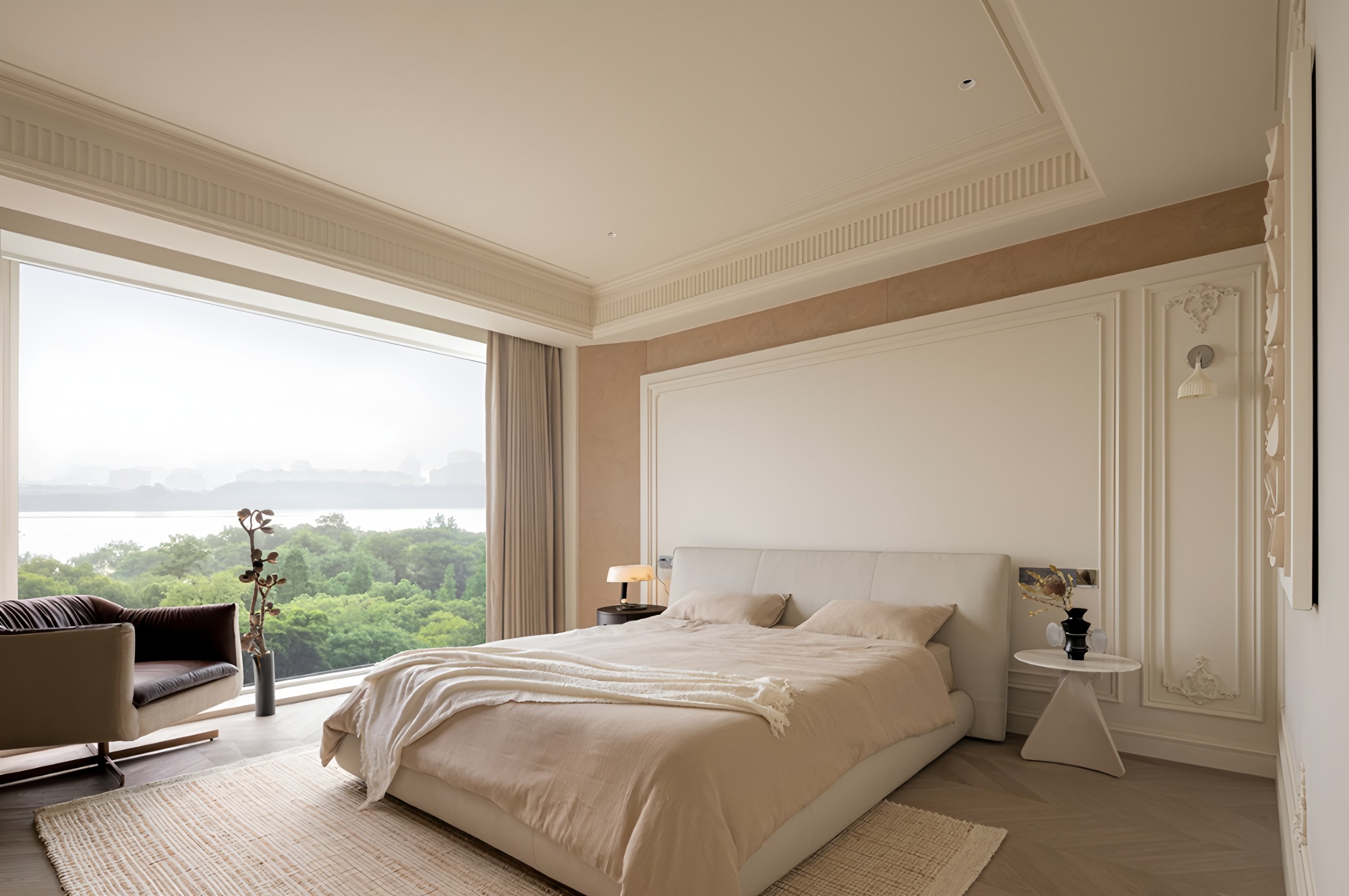 浪漫鎏金,方寸间纳四时湖景丨原想设计-40