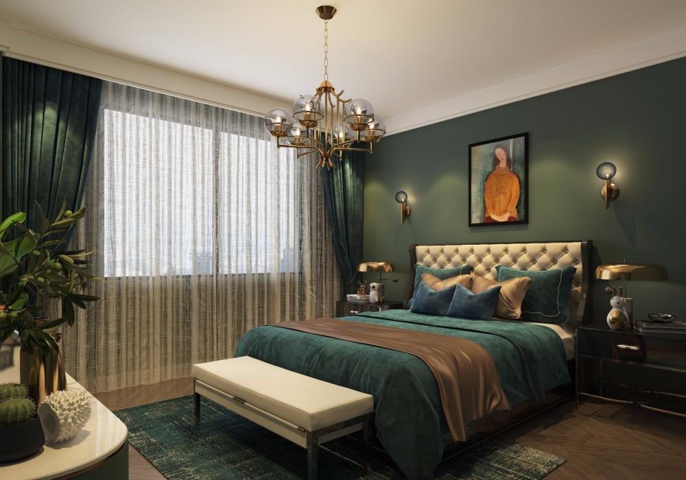 尤加利绿调打造复古雅痞家居空间-15