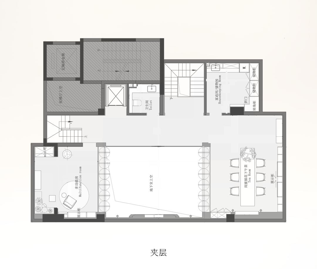 绍兴中海·越湖雲起400㎡叠墅室内设计丨中国绍兴丨IF DESIGN羽果设计-58