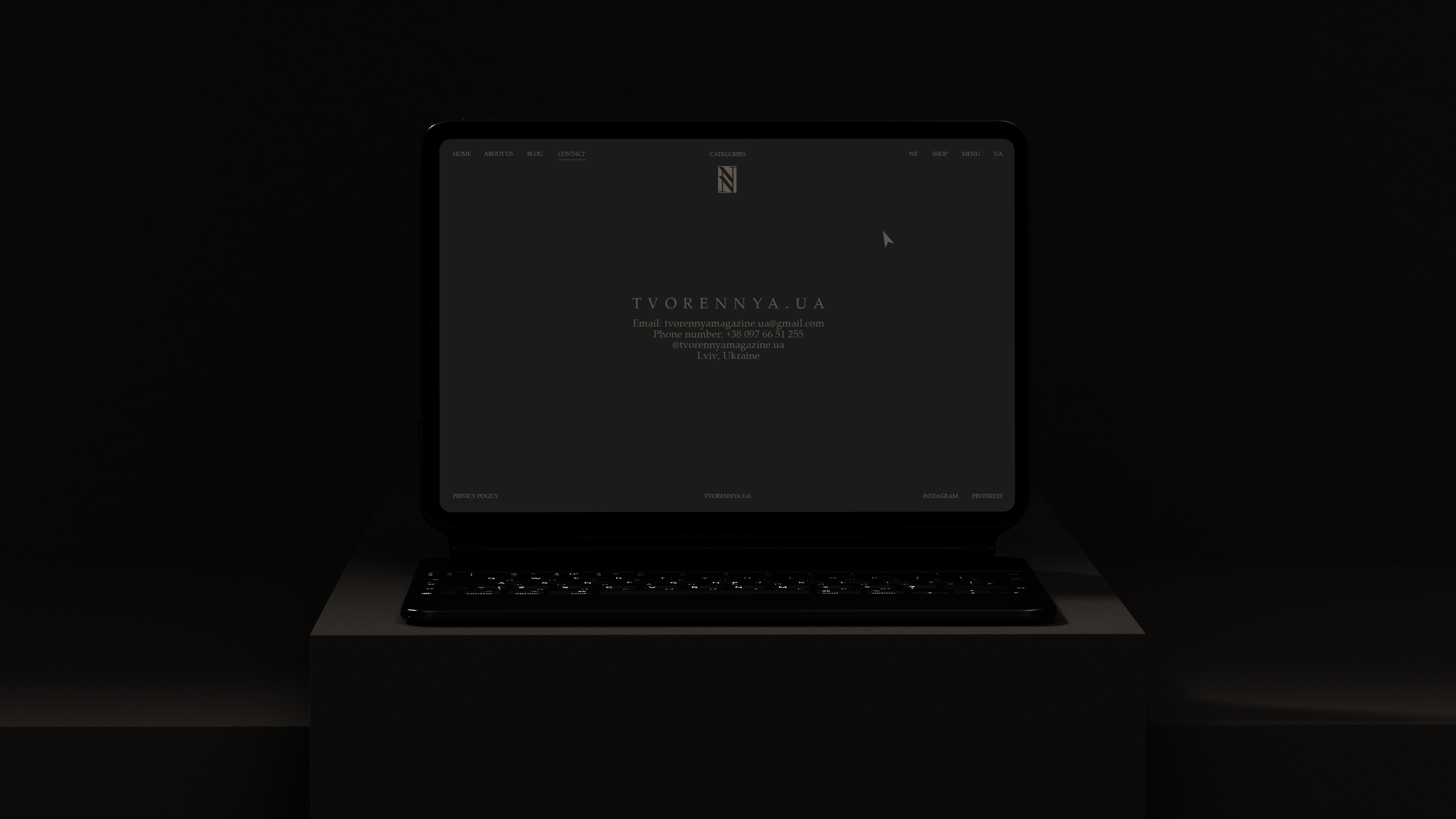 TVORENNYA杂志品牌与网站设计丨Sofia,Khrystyna Davydenko等-13