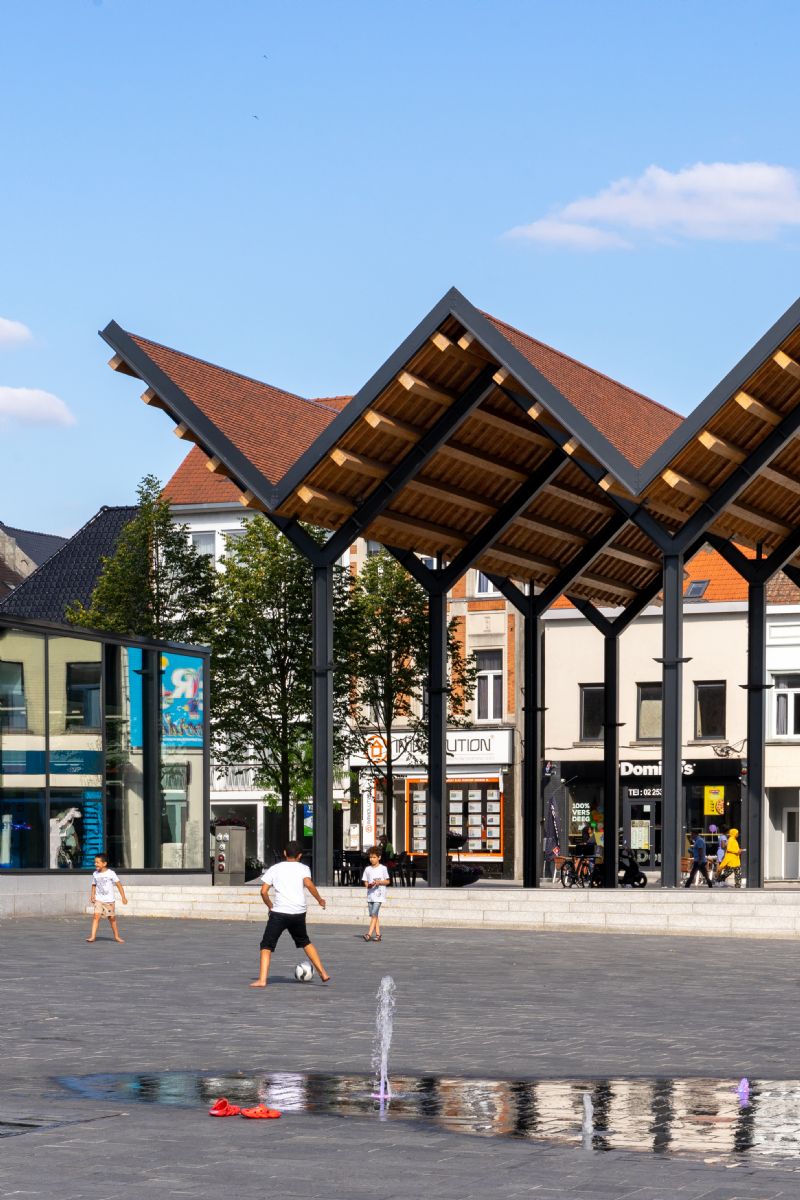 Vilvoorde大广场翻新项目丨OMGEVING,OM,AR architecten等多家-14