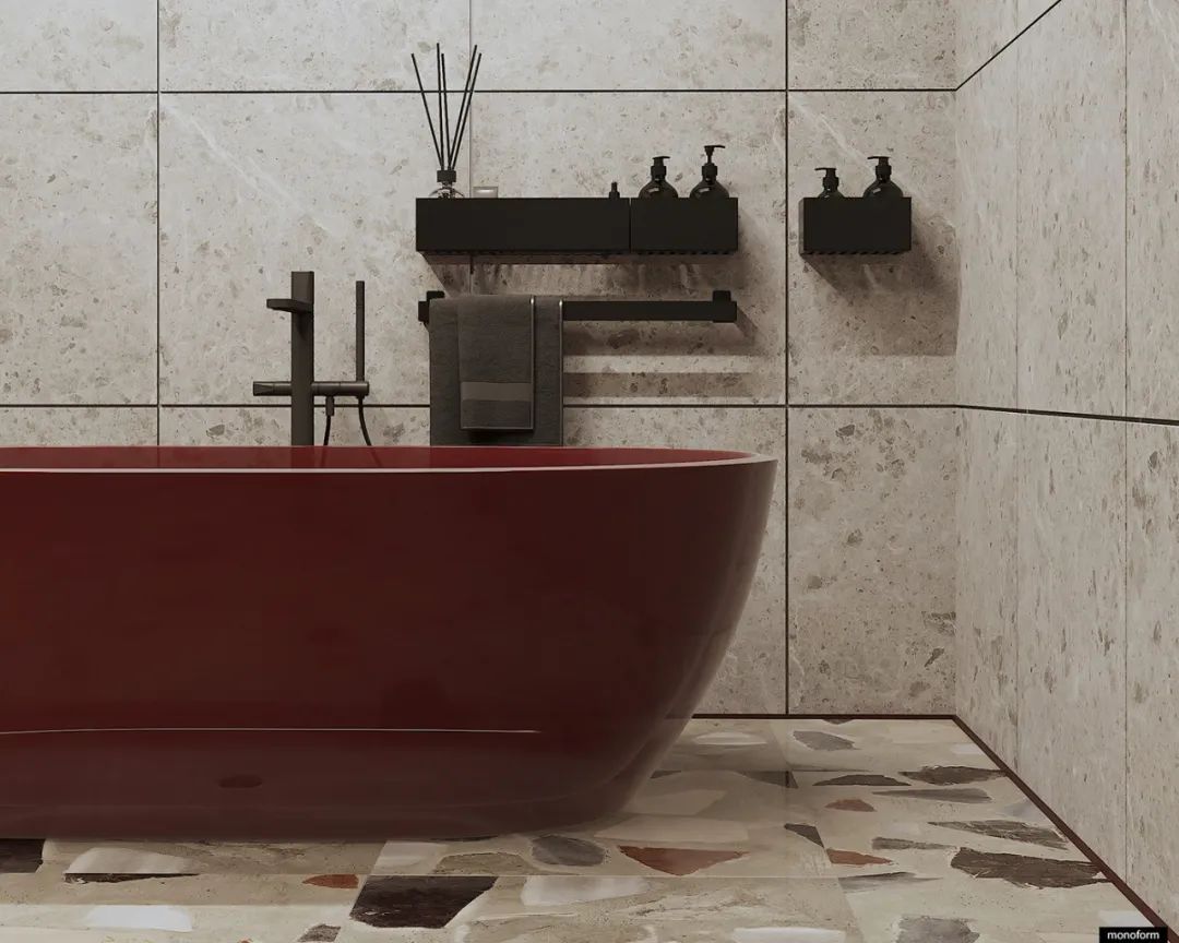 大气时尚的巧克力色木质住宅设计-17