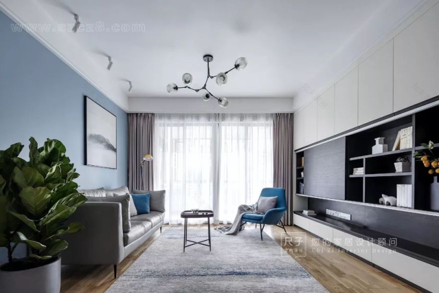 夏风轻拂,现代简约之家-35