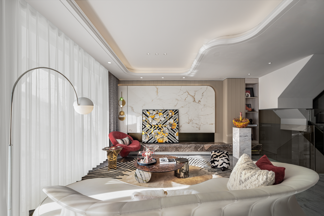香奈儿风尚 · 苏州太仓湖语颂下叠样板间丨中国苏州丨元禾大千（软装）,矩阵上海设计中心（硬装）-13