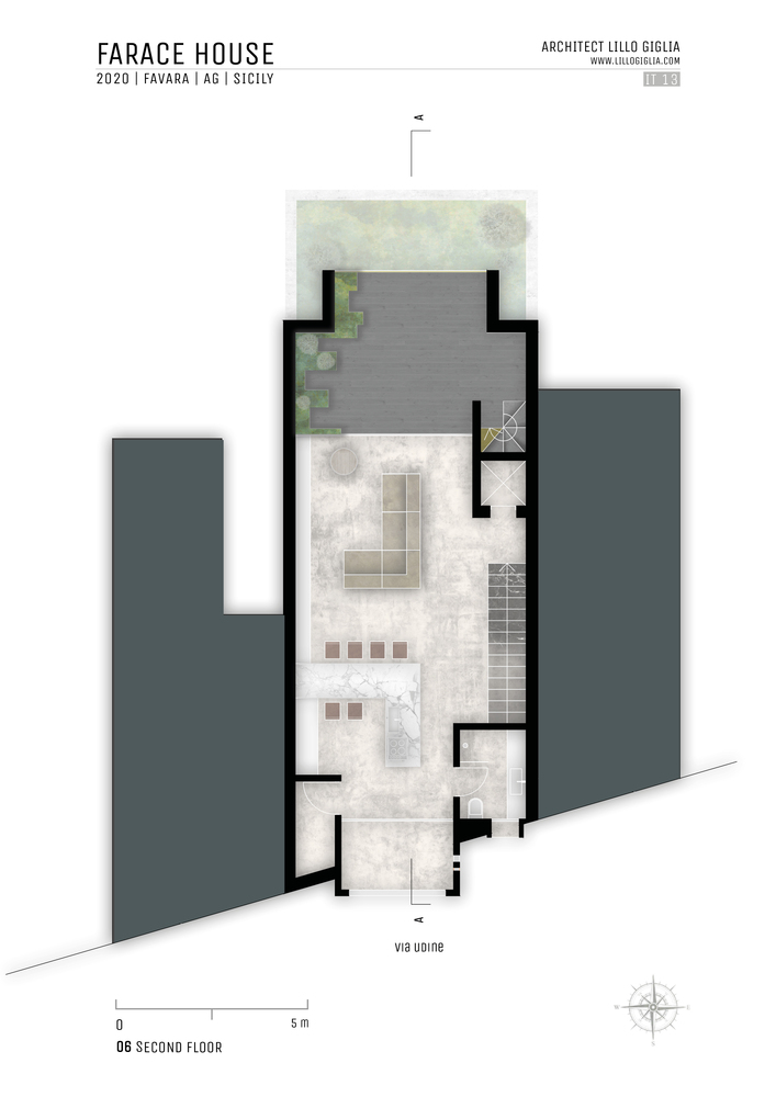 意大利 Favara 老城区现代绿色住宅丨Lillo Giglia Architecture-49