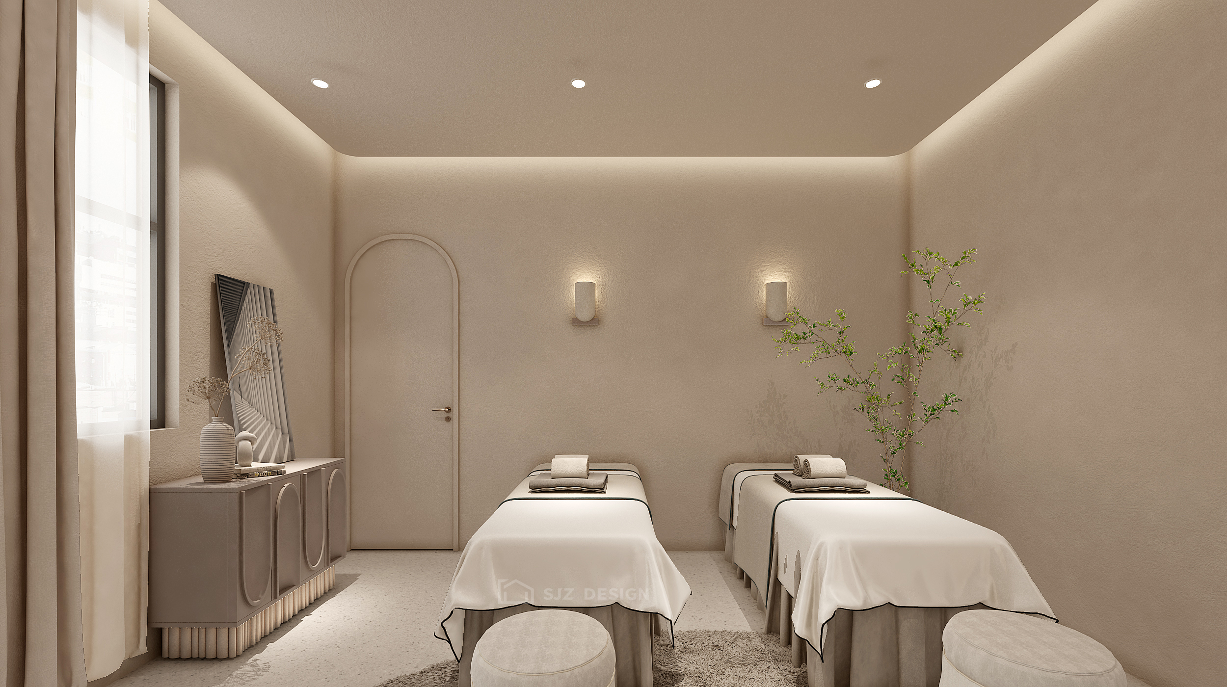 米雪美容美甲店丨中国湖北丨孙金甄（北京）室内建筑设计有限公司-28