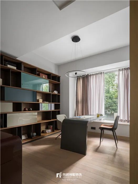 尚层装饰×滨江凯旋门 | 230㎡现代别墅装修，静谧栖居-75