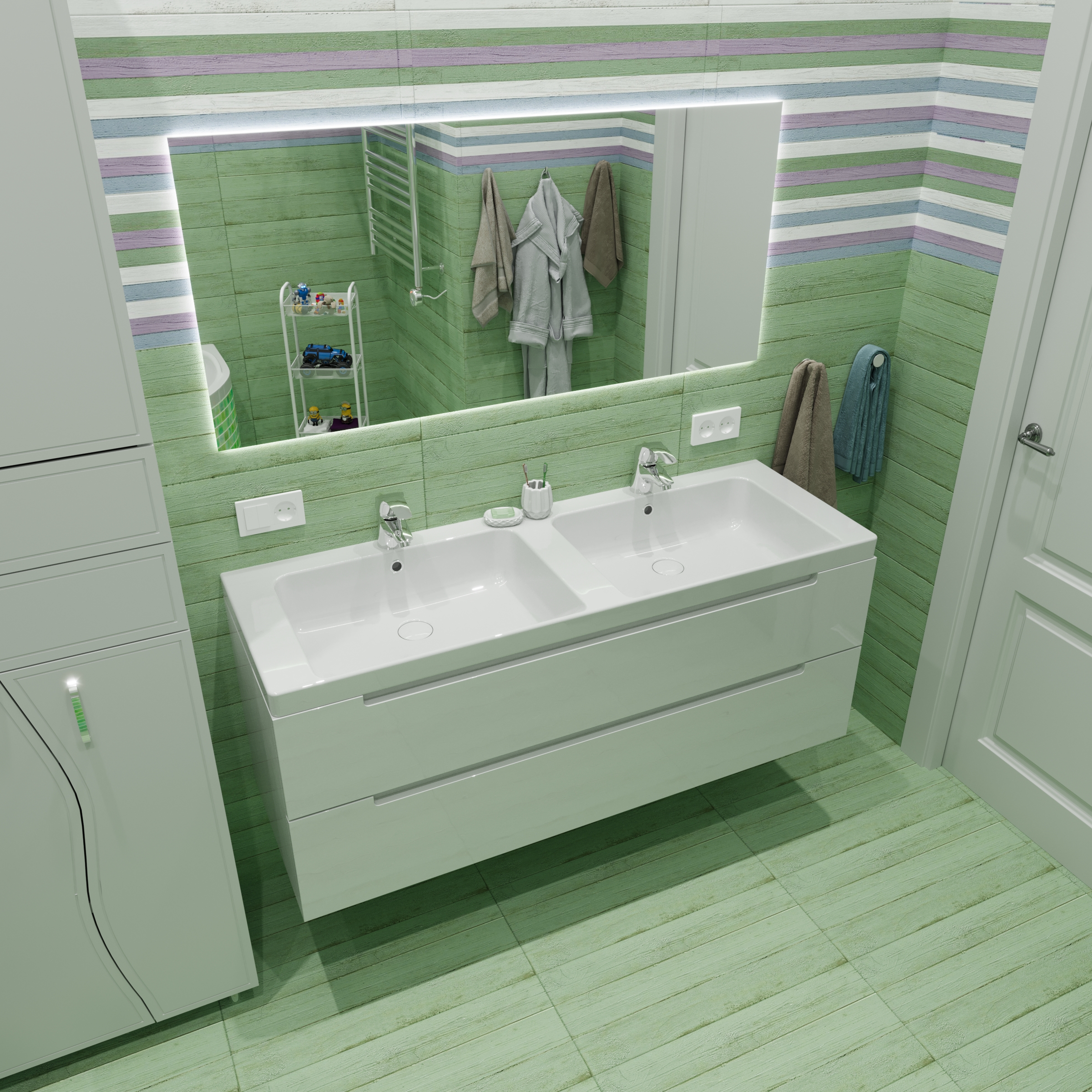 儿童浴室可视化设计丨Легаев Д.Е.-7