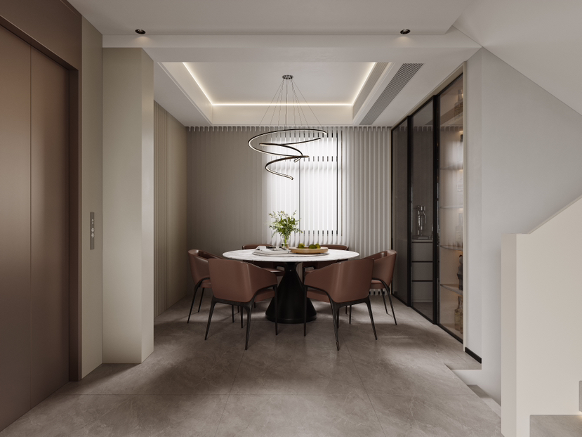 室内渲染效果图实战：客厅+卧室-2