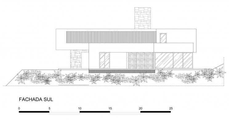 巴西别墅 Valley House丨David Guerra-43