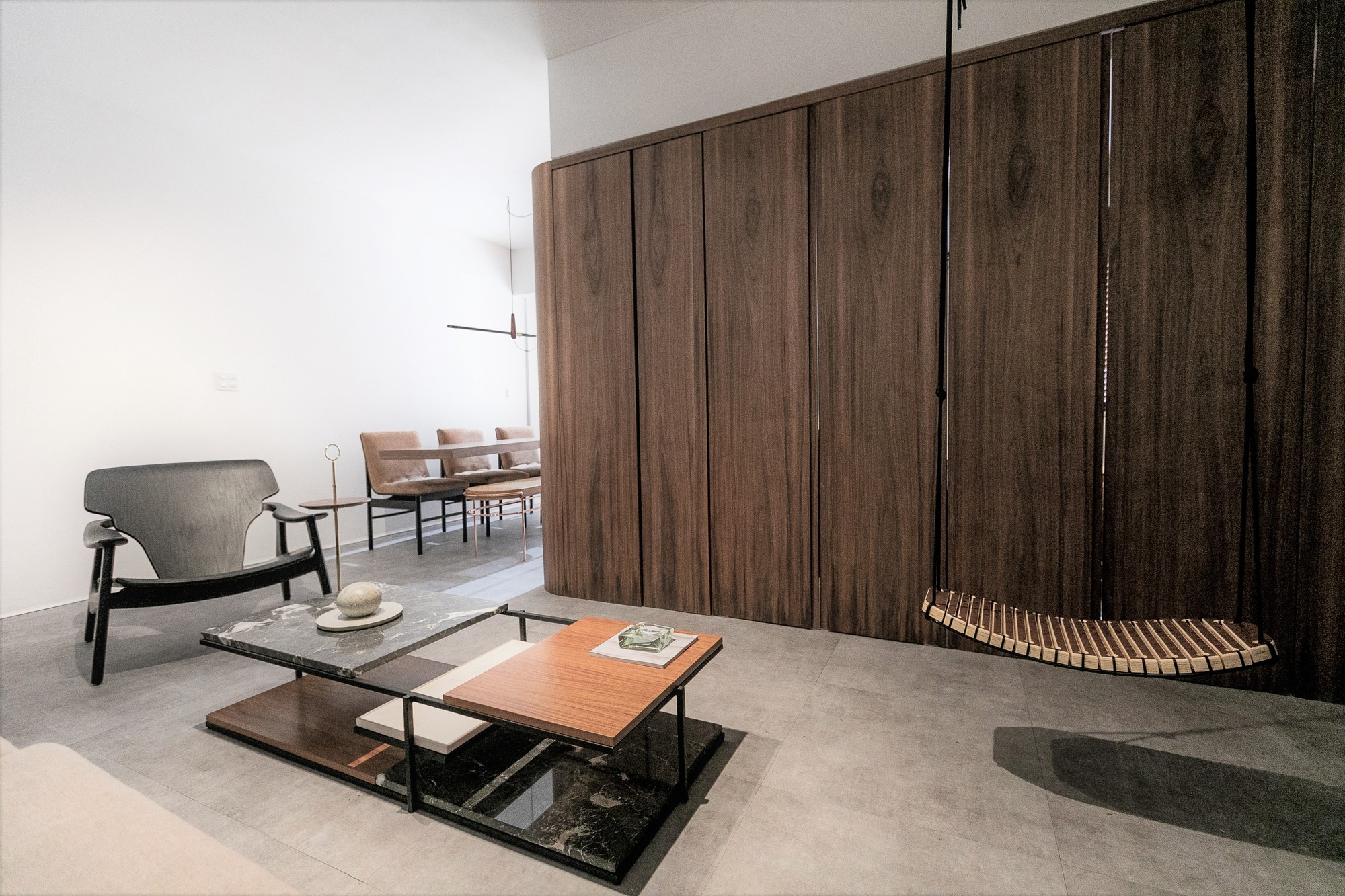 曲线木构空间，打造多变功能 65 平米别墅-26