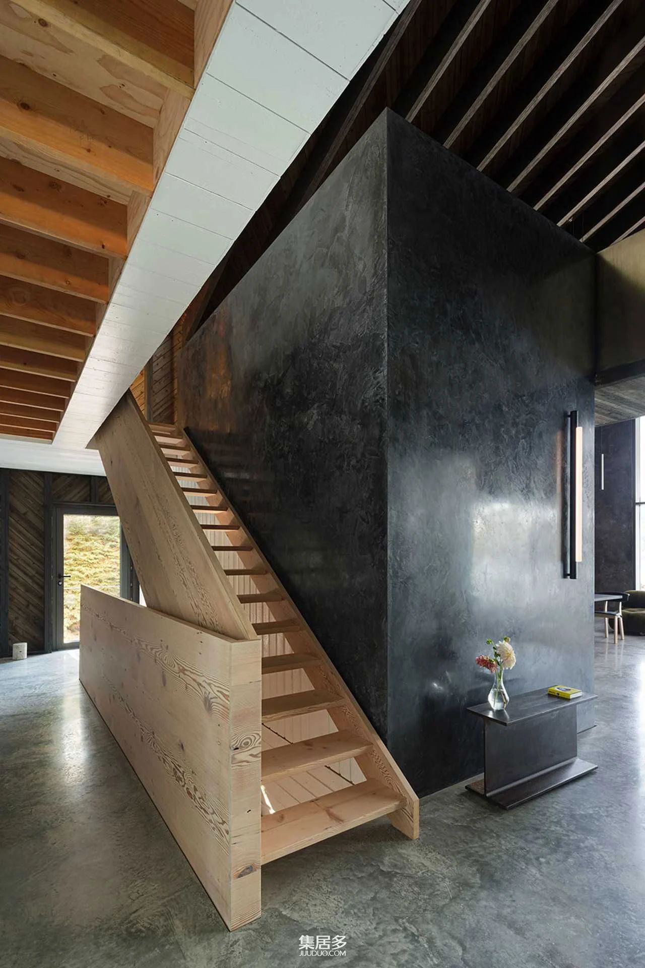 加拿大湖边惊艳的现代住宅丨M 安全建筑工作室-14