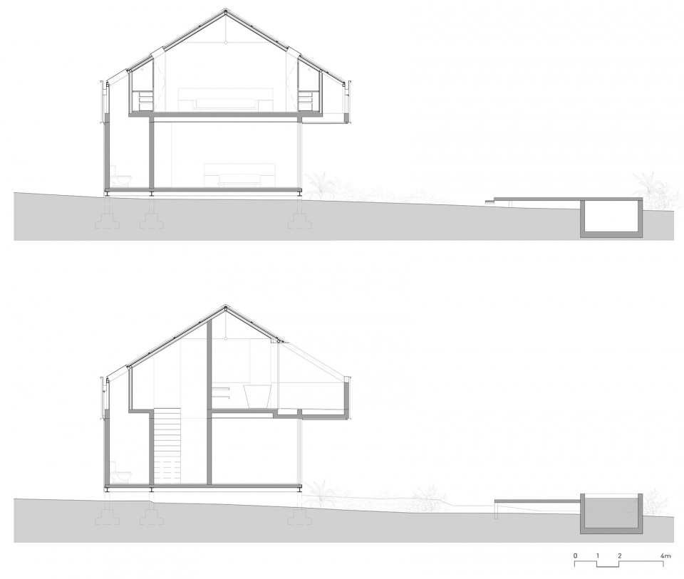 墨西哥 GARDENIA 住宅 | 光影尺度游戏打造现代小木屋-40