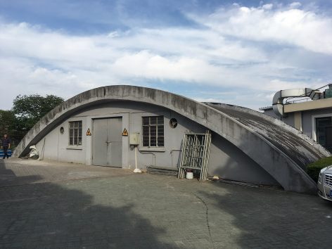 上海虹桥飞机库变招投大厅,光与玻璃砖的巧妙运用-18