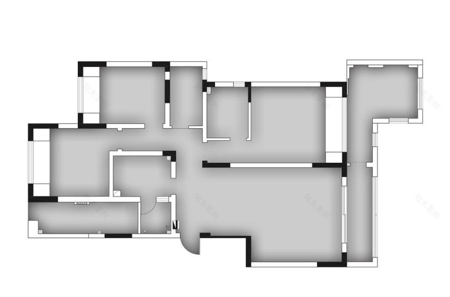 蓝调时光里的烟火 现代美式家居设计-2