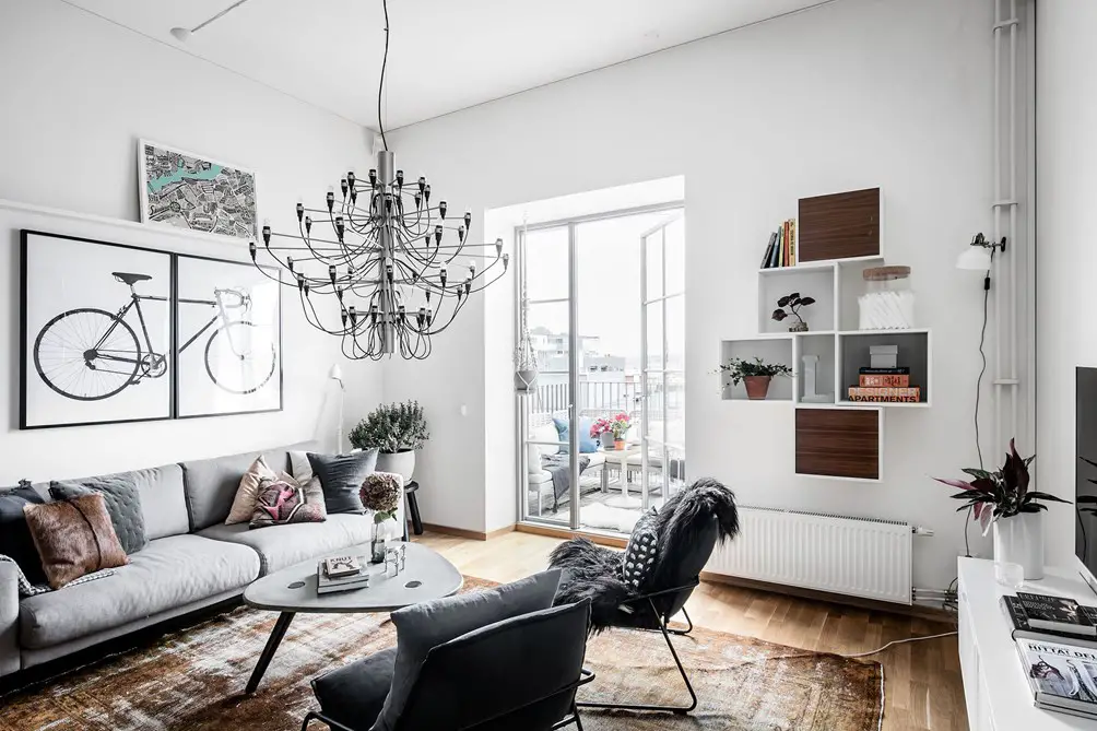 港口活力 | 单身公寓的现代工业风设计-3