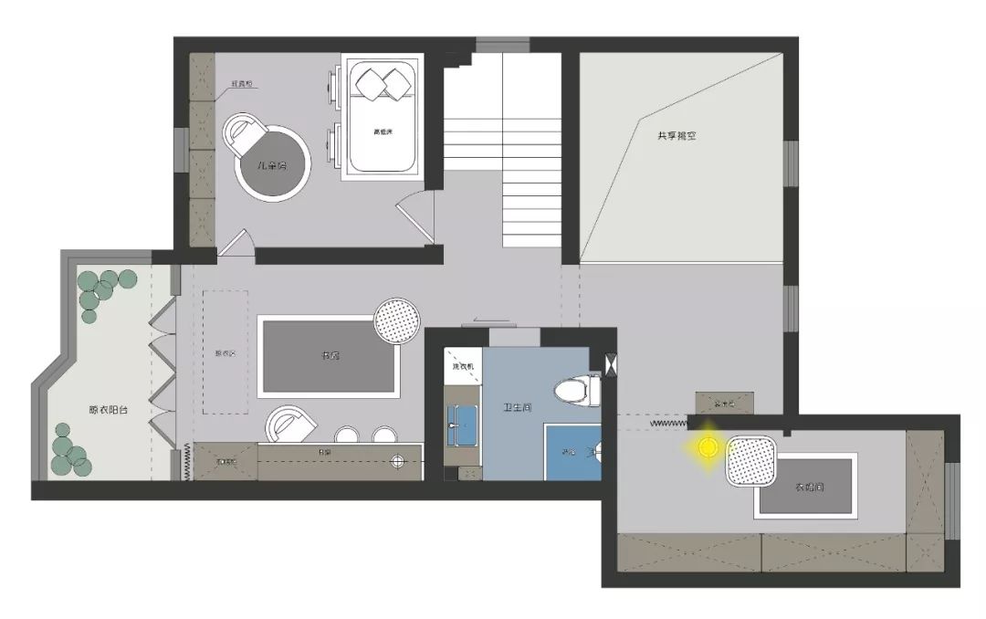 浪漫北欧风爱巢,秋千荡漾幸福生活-73