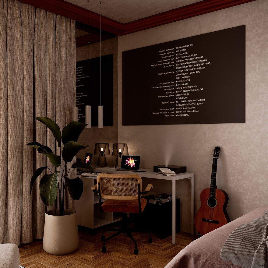 新折衷主义单人工作室-4