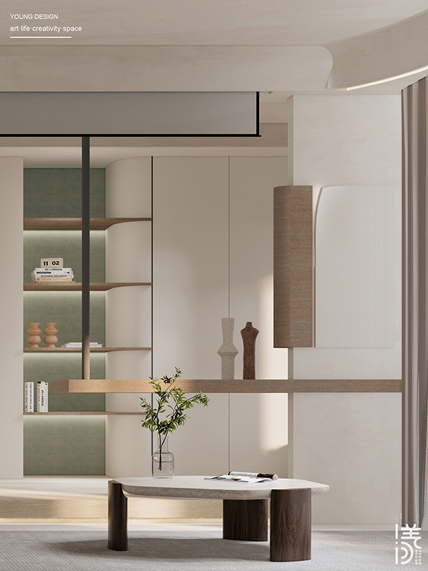 深铁懿府奶油侘寂风家居设计丨中国深圳丨深圳漾空间设计有限公司-23