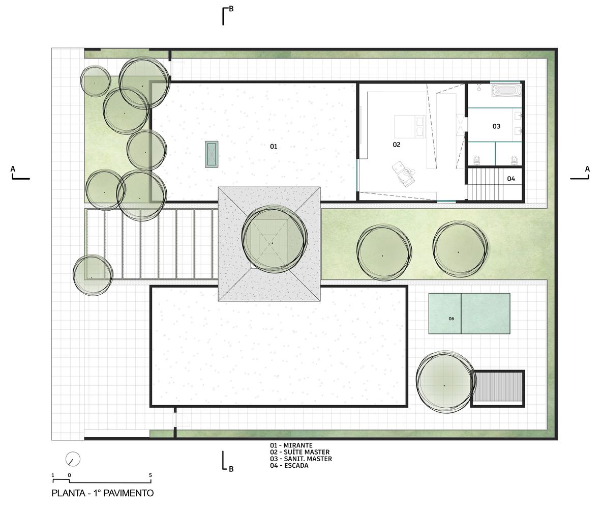 巴西 Birigui 的“G 20 + 19 House”丨Rafael Pinoti Arquitetura-46