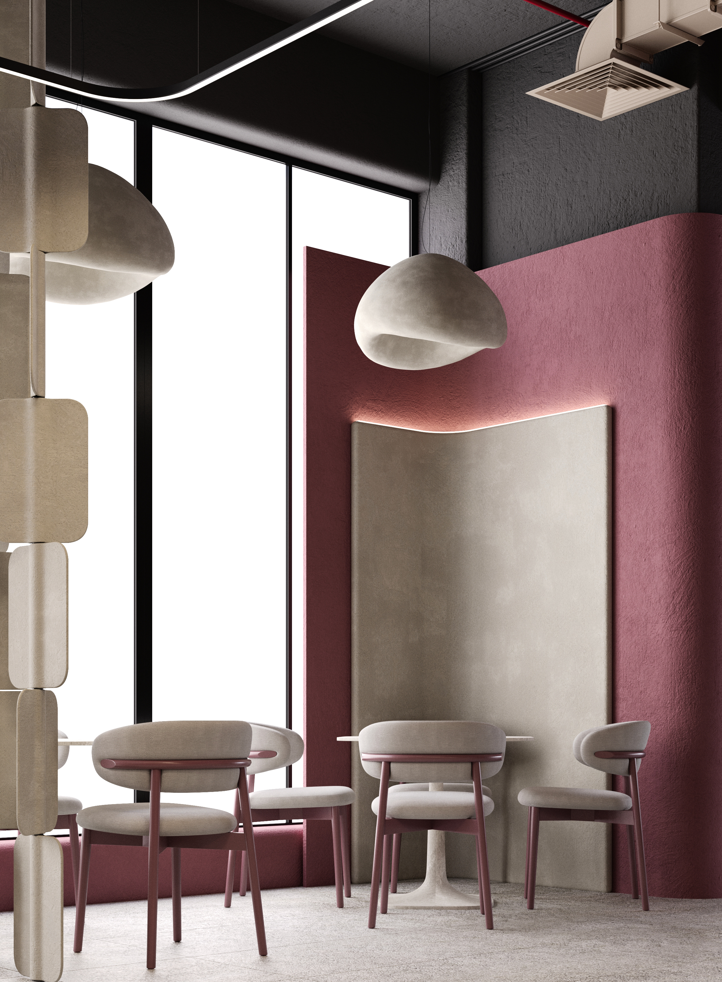 Modern Café & Sweets Shop Interior Design-14