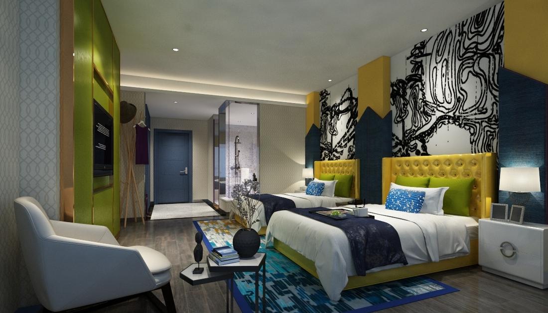 达州潮意酒店室内设计-14