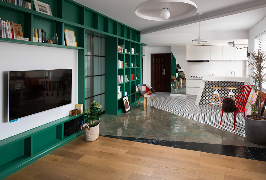 90 后婚房设计 | 自由组合的魔方空间-66