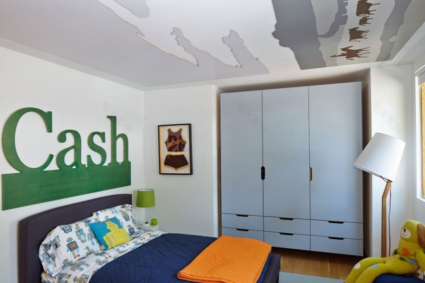 现代时尚两层半住宅-21