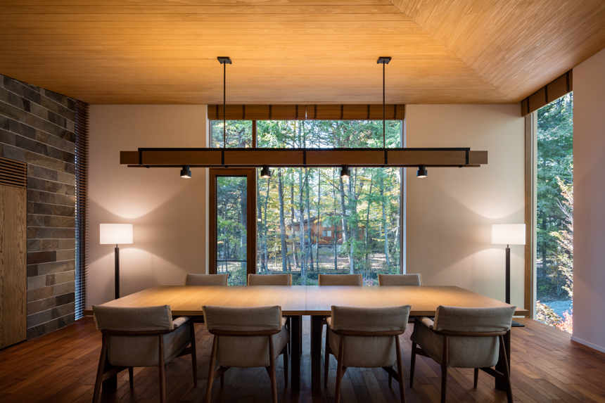 軽井沢A邸(Karuizawa House A)丨日本长野丨坂仓建筑研究所(Sakakura Associates)-13