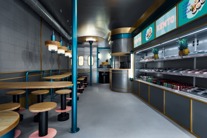 Kento(融合东西方元素的现代日式餐厅设计)-3