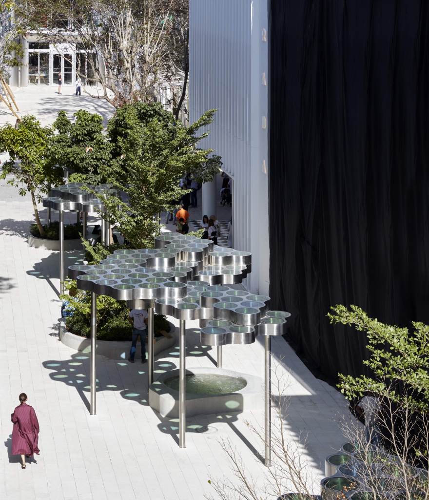 迈阿密“云”雕塑棚架——自然与都市的和谐交融-23