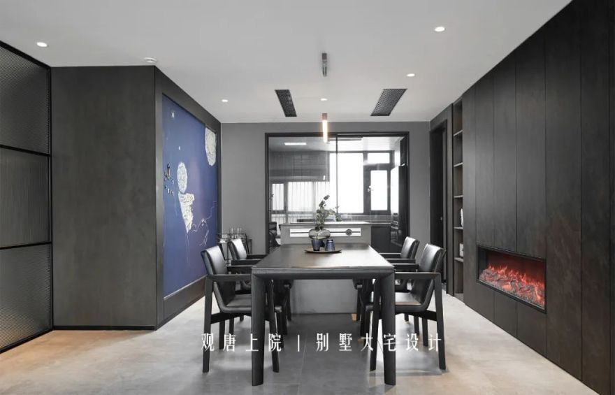 暗黑工业风,徐梅打造江阴东舜公馆质感空间-19