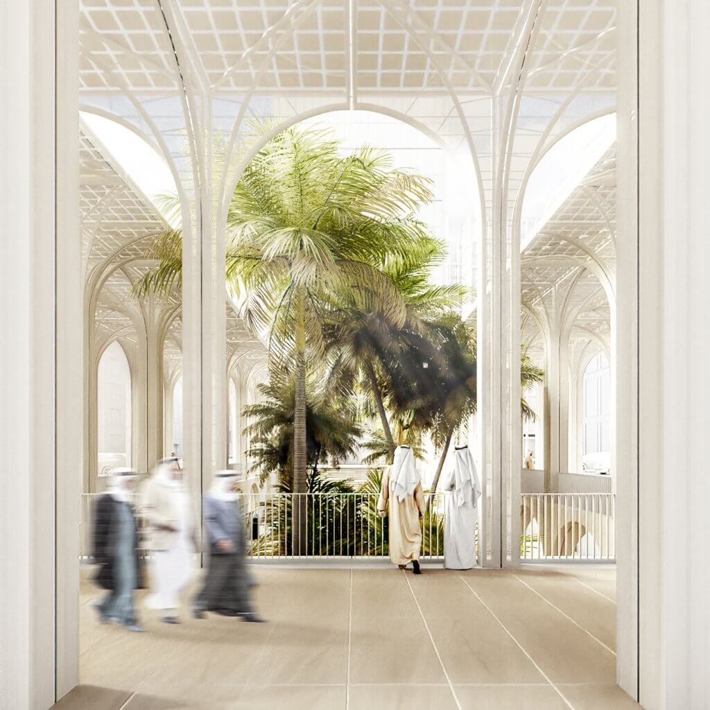 未提及（可暂以“基于OASIS等策略的城市系统设计”代称）丨阿联酋阿布扎比-15