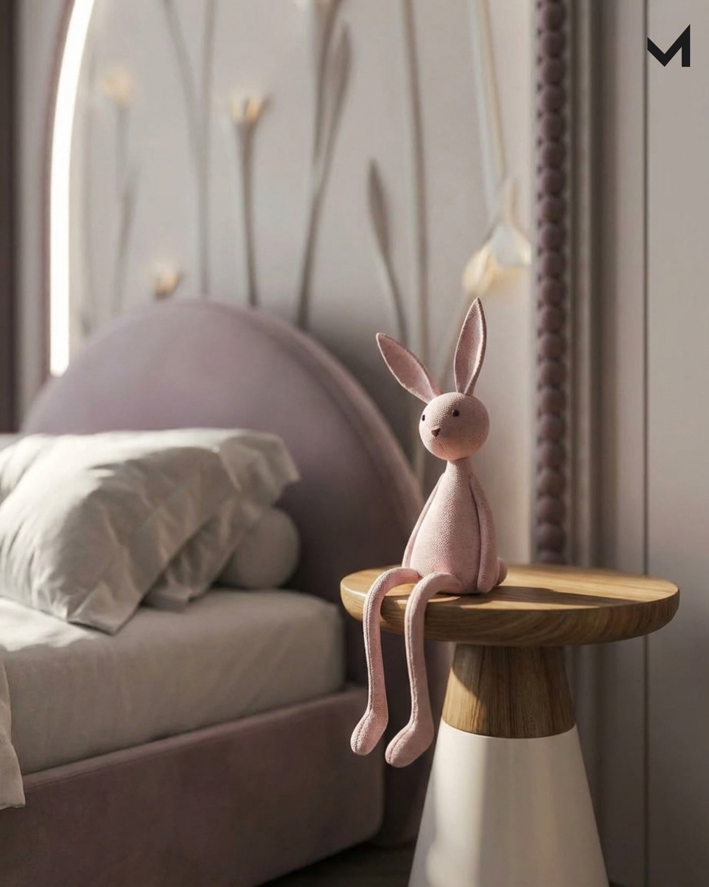 女孩卧室设计丨Maryan Ahmed Designs-5