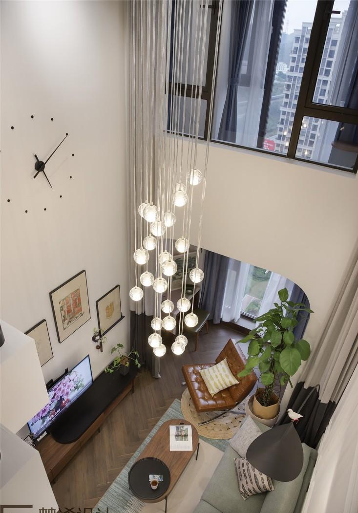 梵浠设计丨公寓丨温暖北欧风家居空间-0