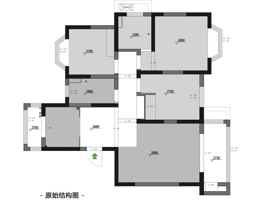 法式北欧混搭婚房设计丨7KK 设计-6