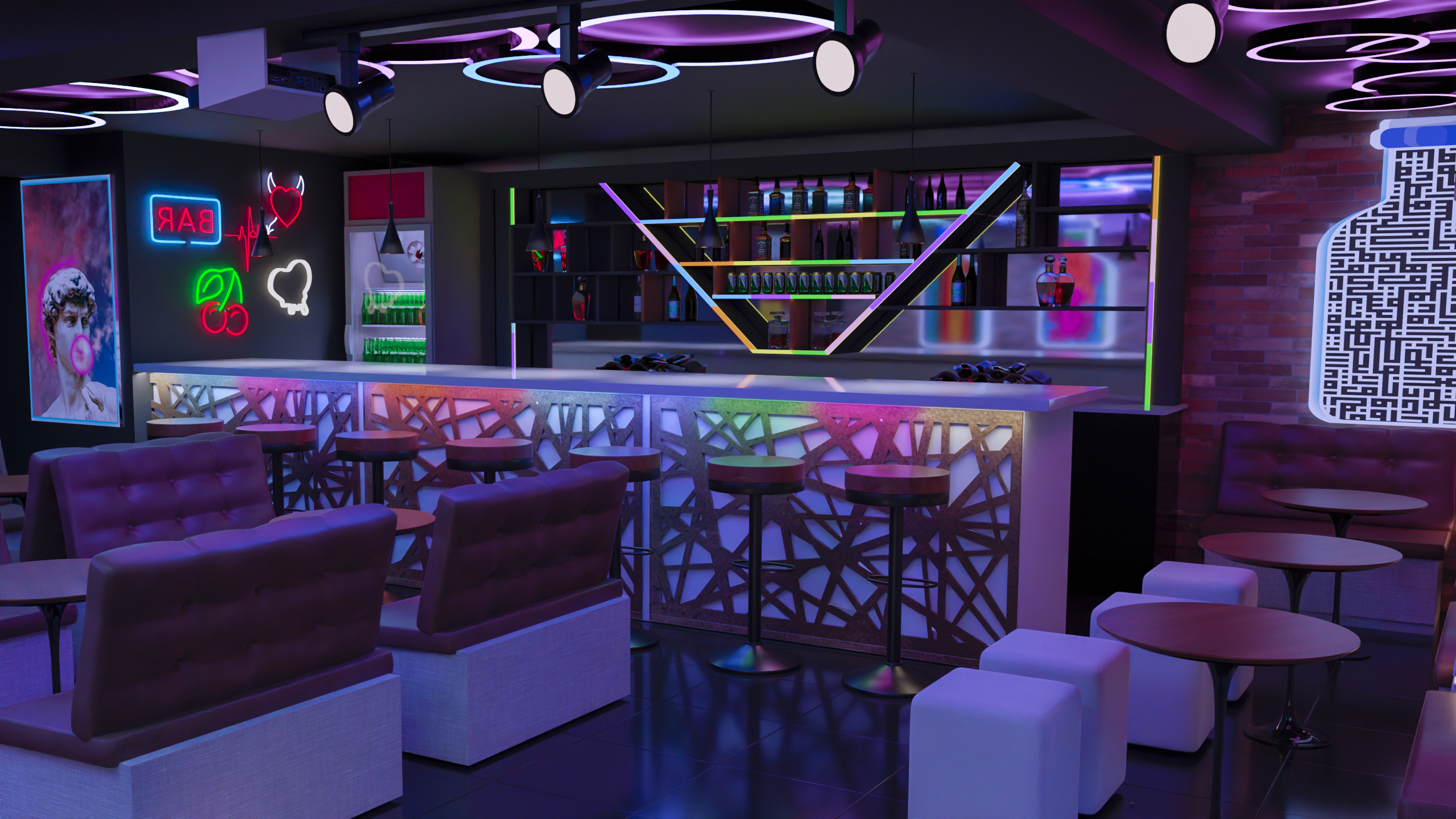 Bar Eclipse - Interior & Exterior Design-5