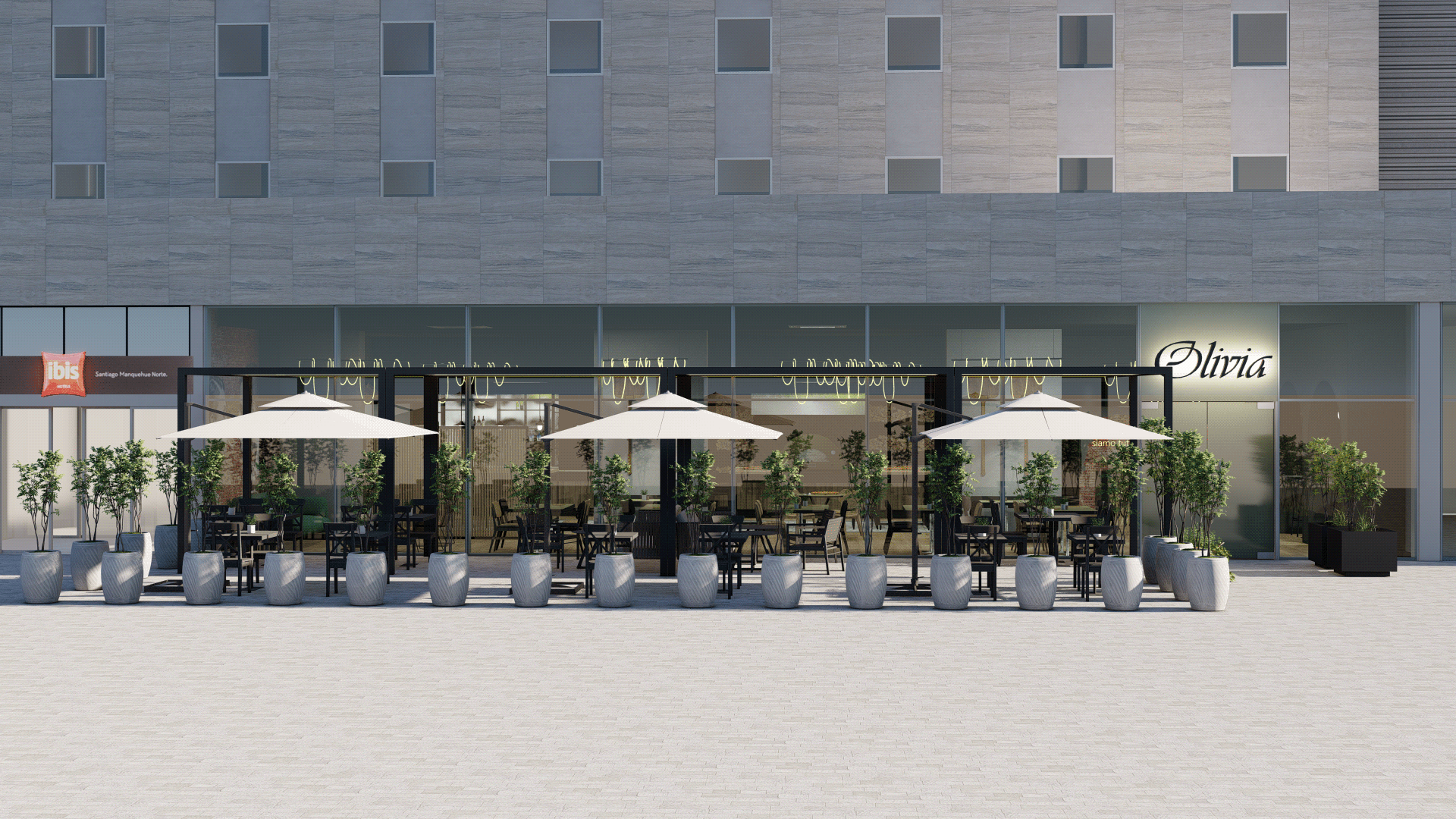 Atelier Domh 披萨店室内设计-24