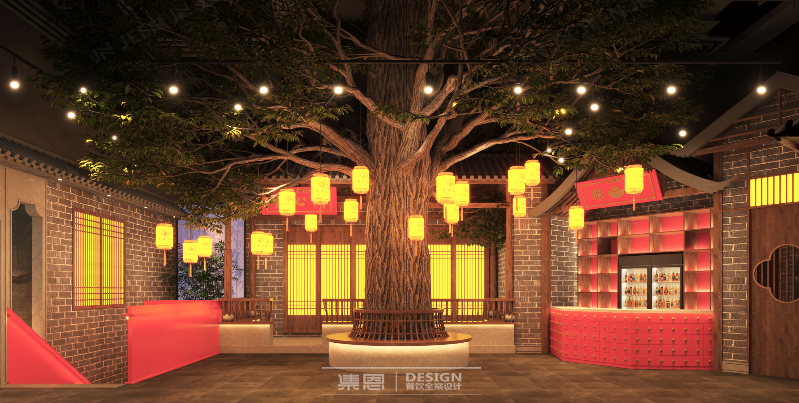 王老宽·宴宾楼丨中国郑州丨集恩餐饮全案设计-16