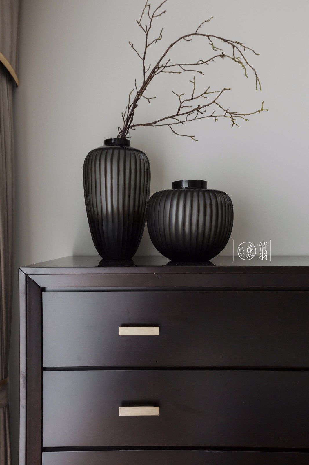 平层丨暗香疏影·成都177㎡美式住宅  清羽设计-27