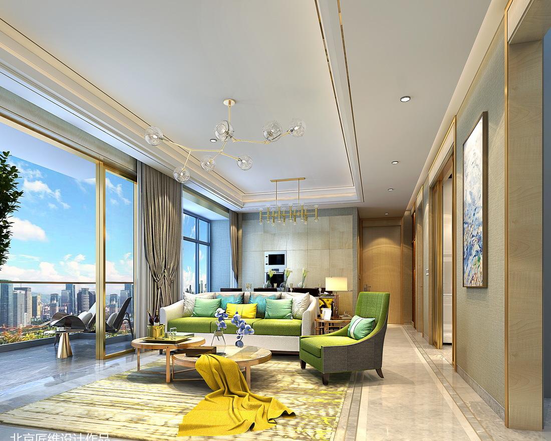 成都天府万达高层 C 户型样板间-2