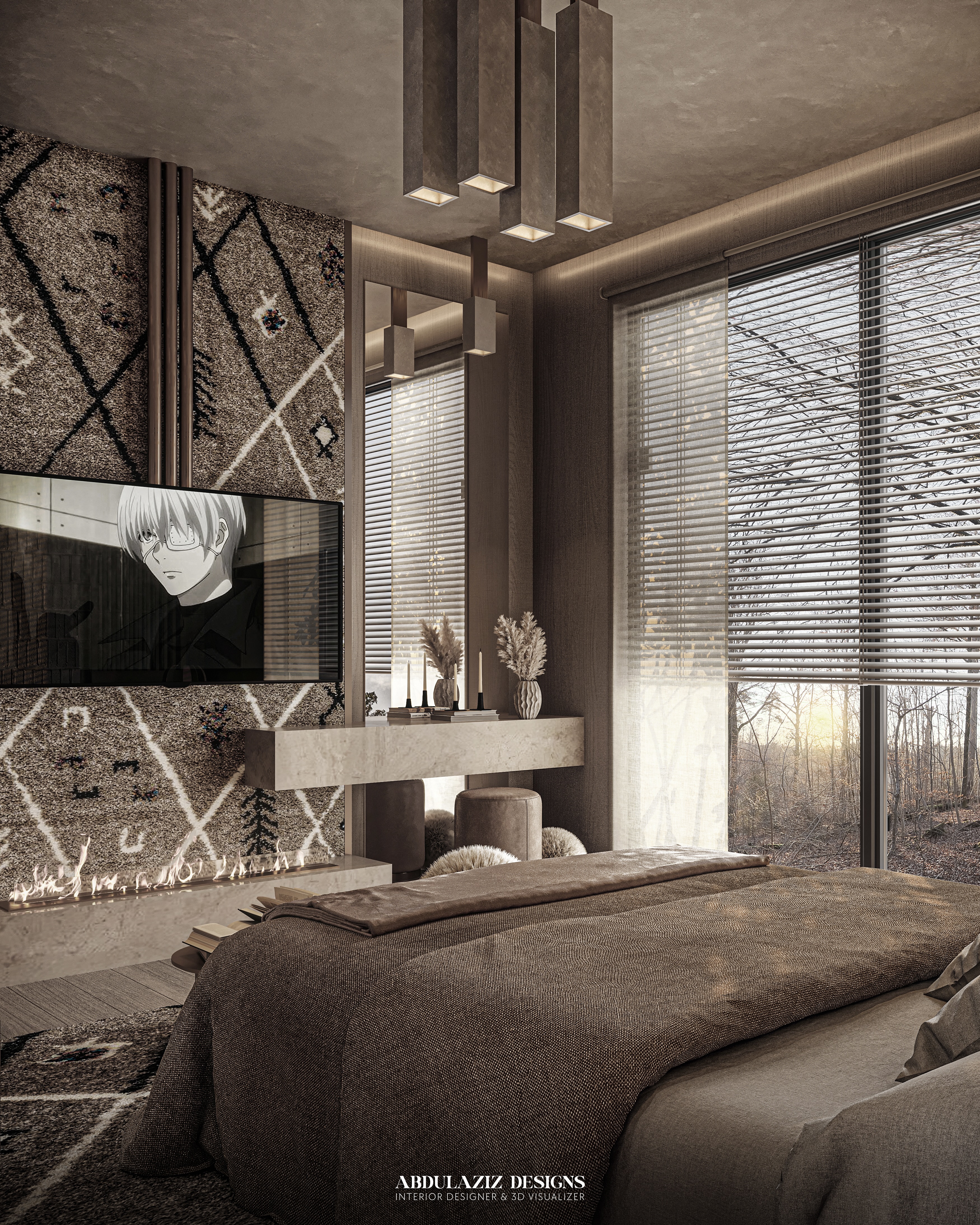 全新简约风男孩卧室丨Abdulaziz Nasr Designs-8