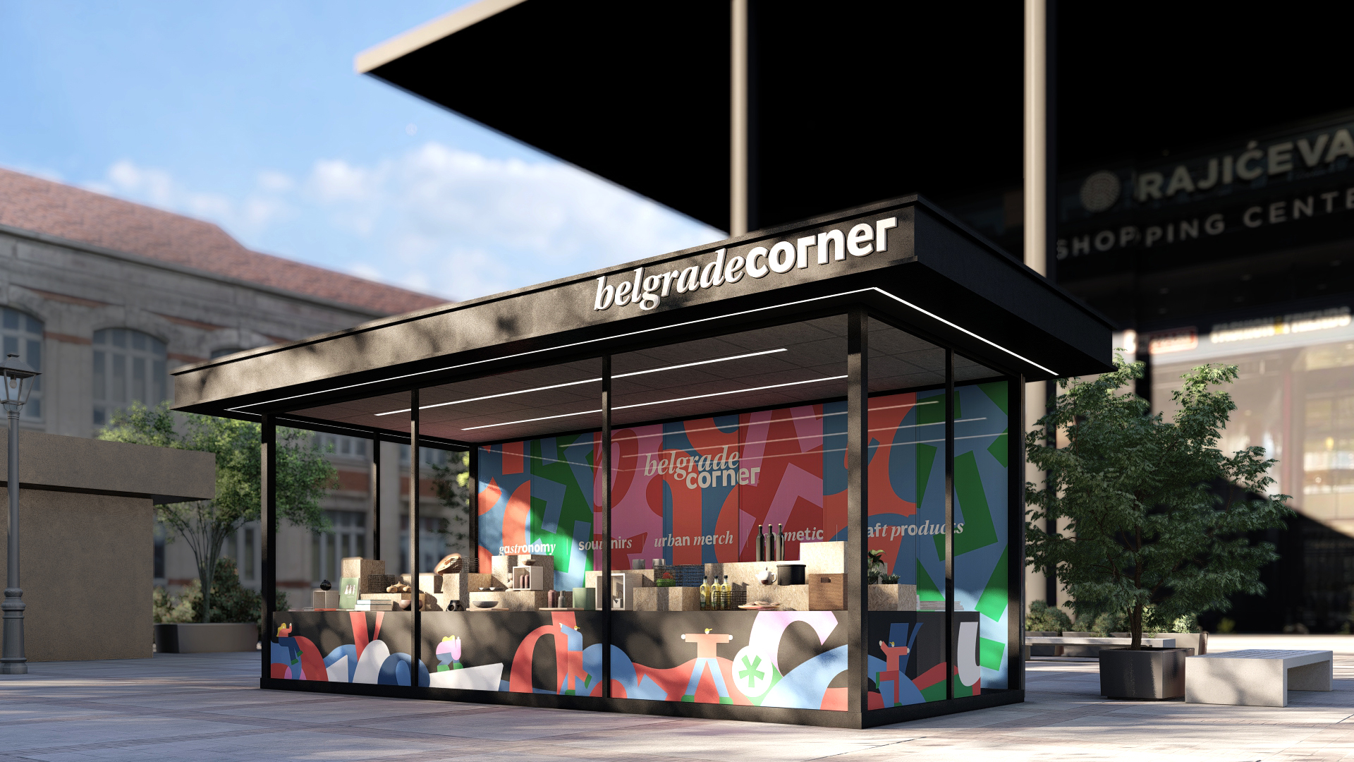 Belgrade Corner / Stand design / Brand design-17