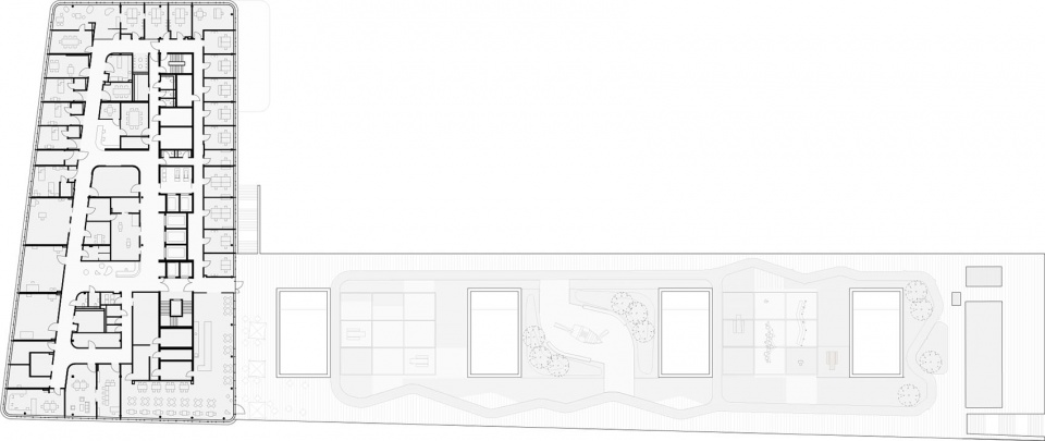 洛桑大学附属医院儿童医院丨瑞士丨gmp + Ferrari Architectes-48