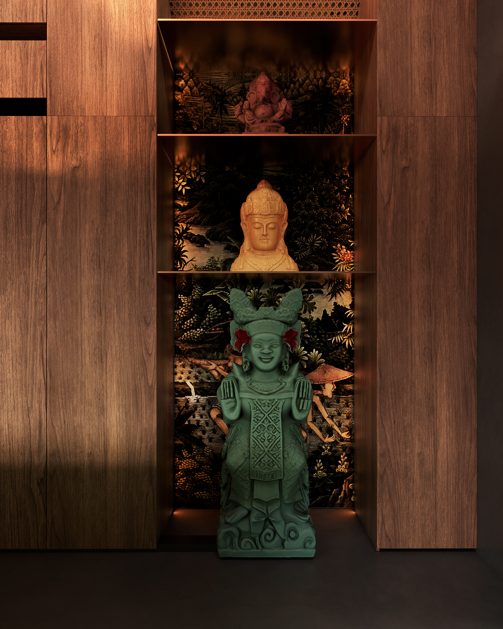 时尚的丛林别墅丨IndonesiaBali丨Bodes studio-6