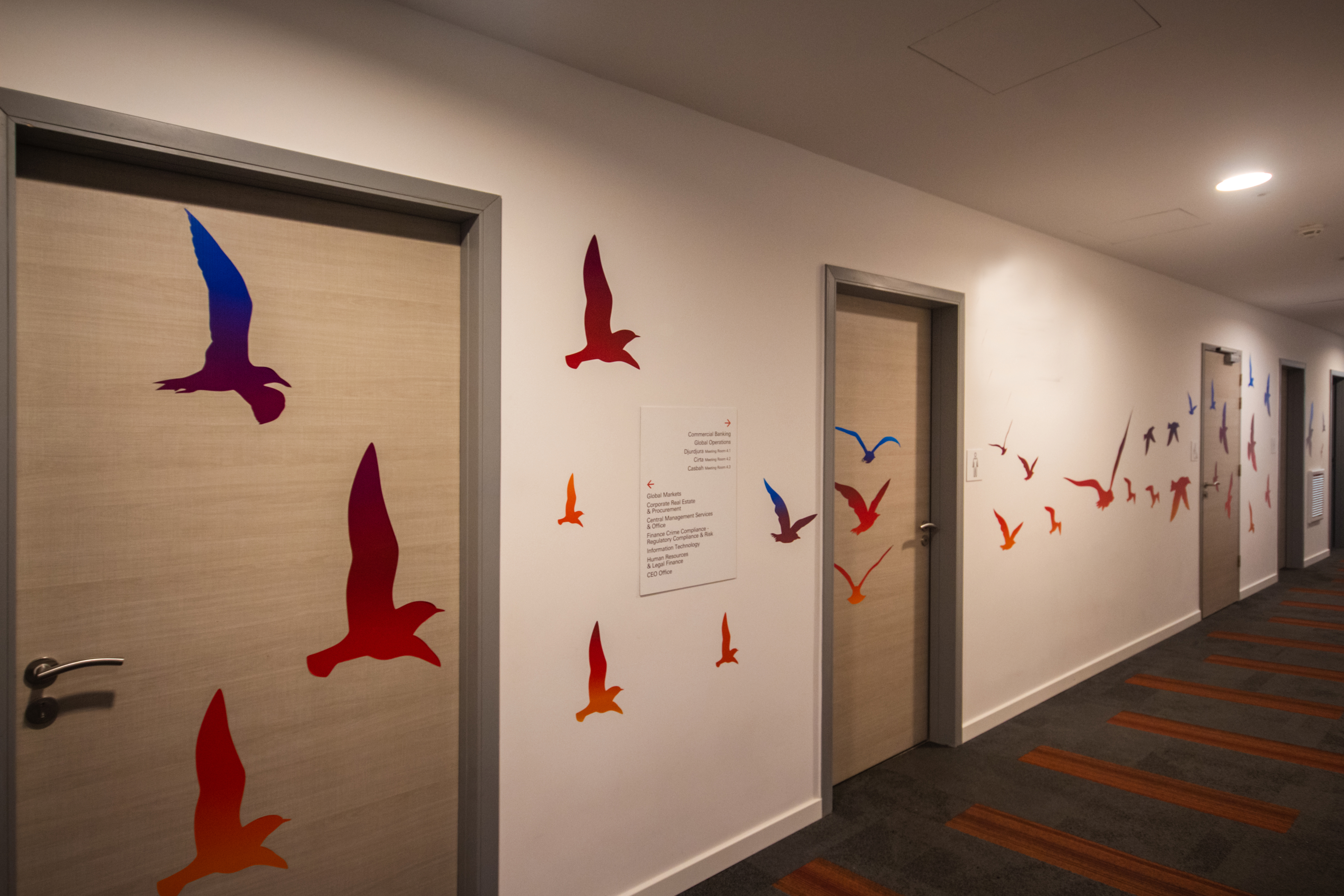 阿尔及尔 HSBC 总部室内设计-22